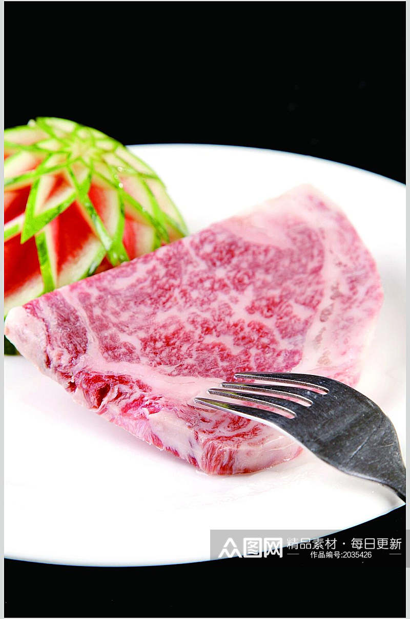 香煎日本神户牛排食品图片素材