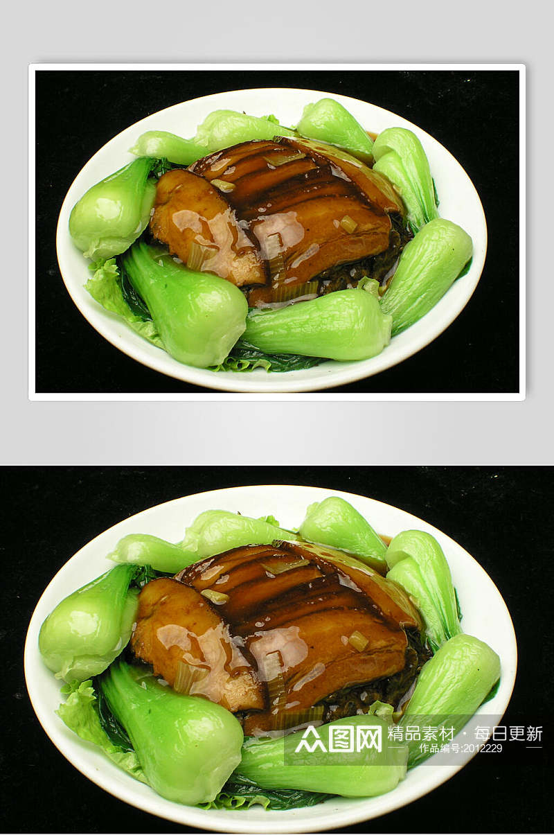 特色菜梅菜扣肉食品摄影图片素材