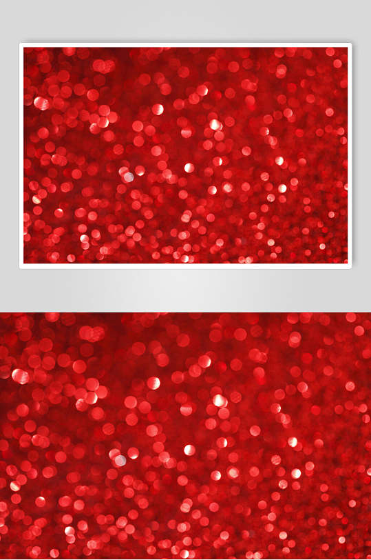 大红色晶莹光斑光圈图片
