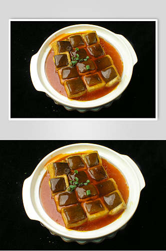 豆腐酿方肉餐饮食品图片