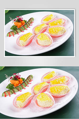新鲜飘香榴莲酥食品图片