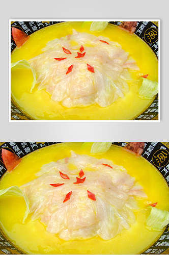 灌汤桂鱼美食图片