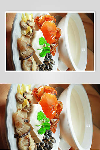 龙皇海鲜汤高清图片