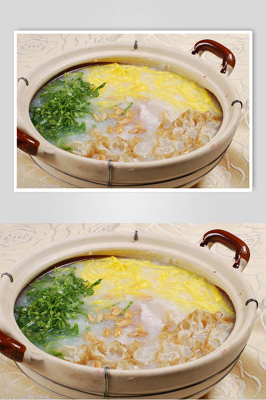 鲜香美味船家艇仔粥美食食物图片