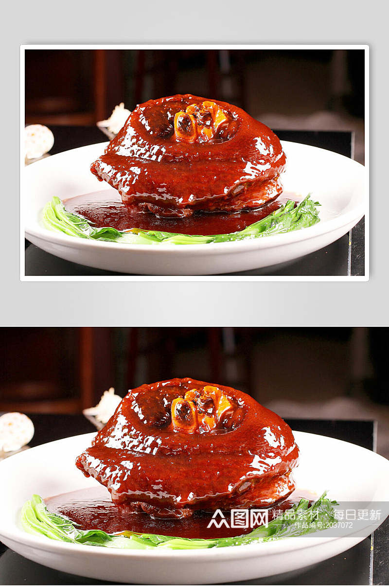 红烧蹄髈美食高清图片素材
