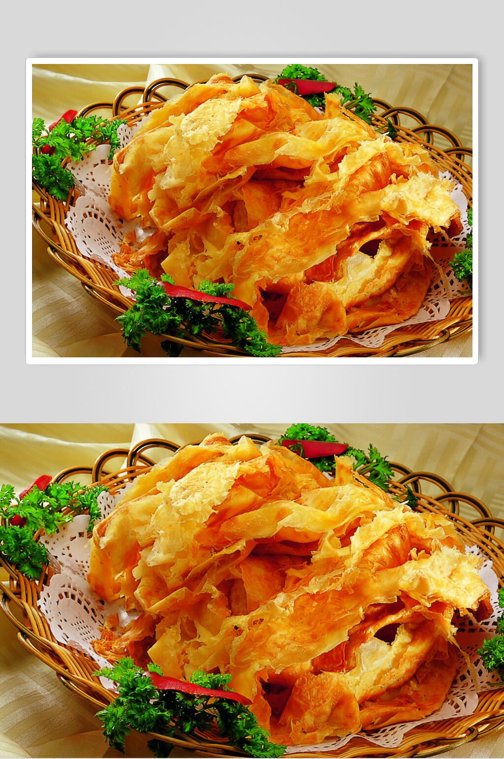 鲜香美味千层手撕饼美食食物图片素材