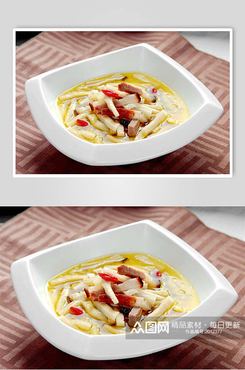 腊汁萝卜干食品摄影图片素材