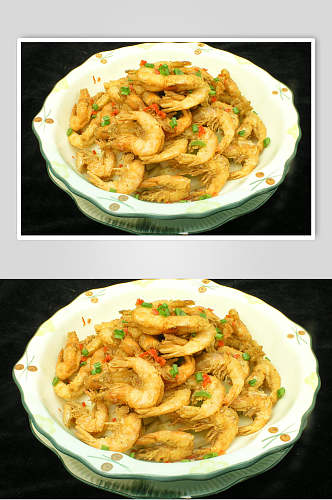沸腾香脆皮虾餐饮食品图片