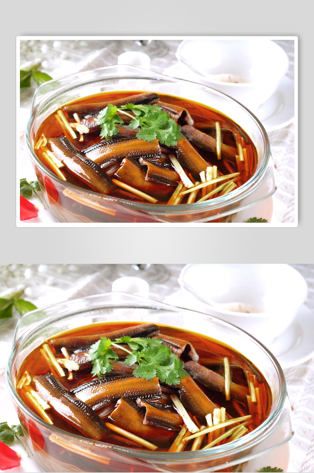 养生鳝鱼粉丝美食摄影图片素材