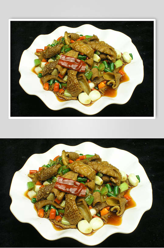 泡椒羊肚食品摄影图片