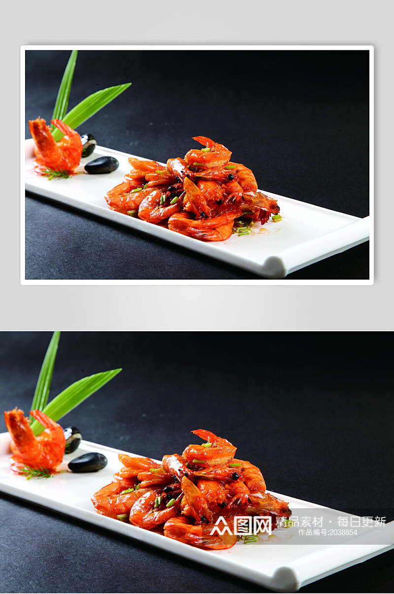 芜西美极虾美食食品图片素材