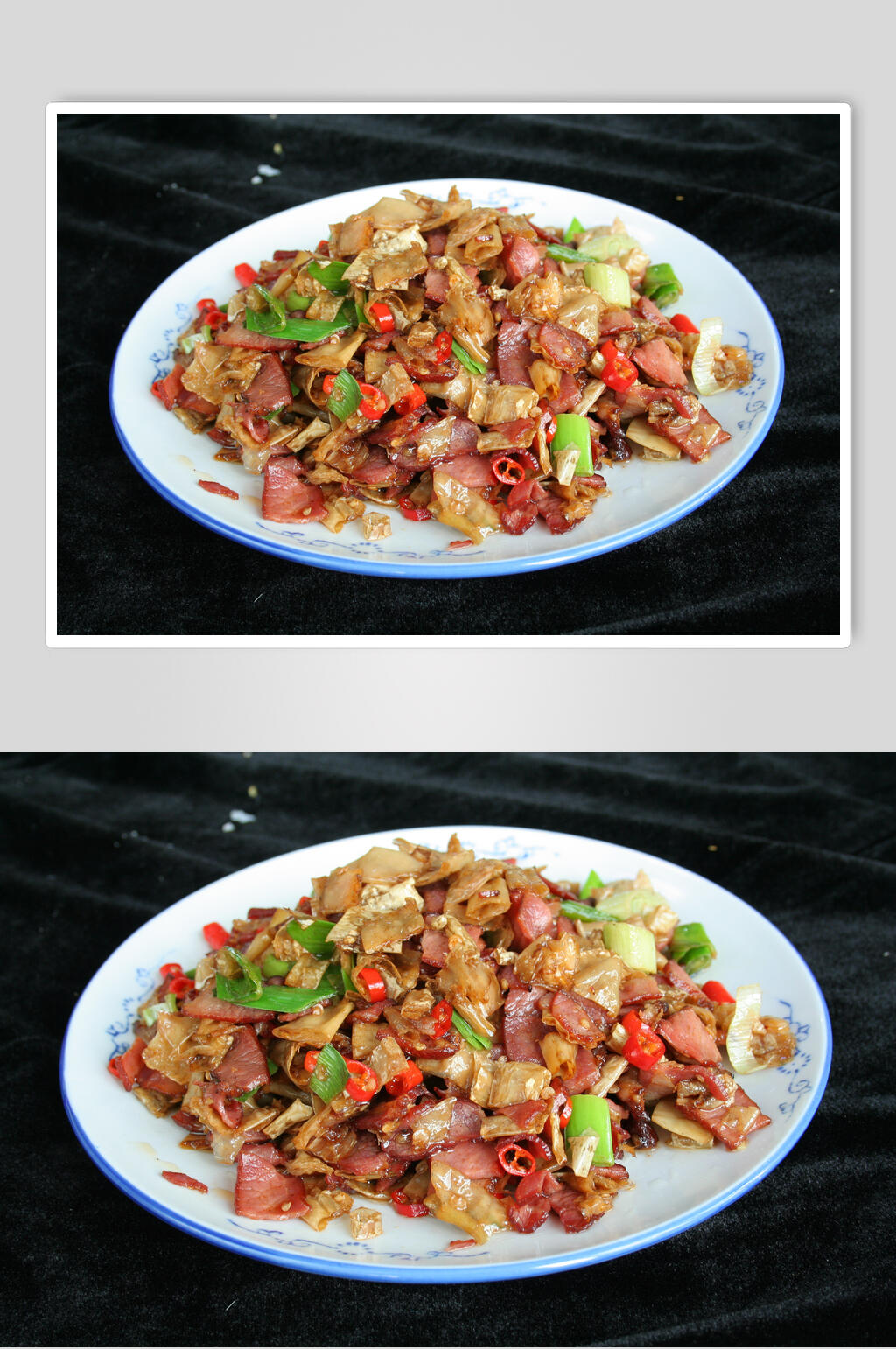 白椒腊牛肉食品图片素材