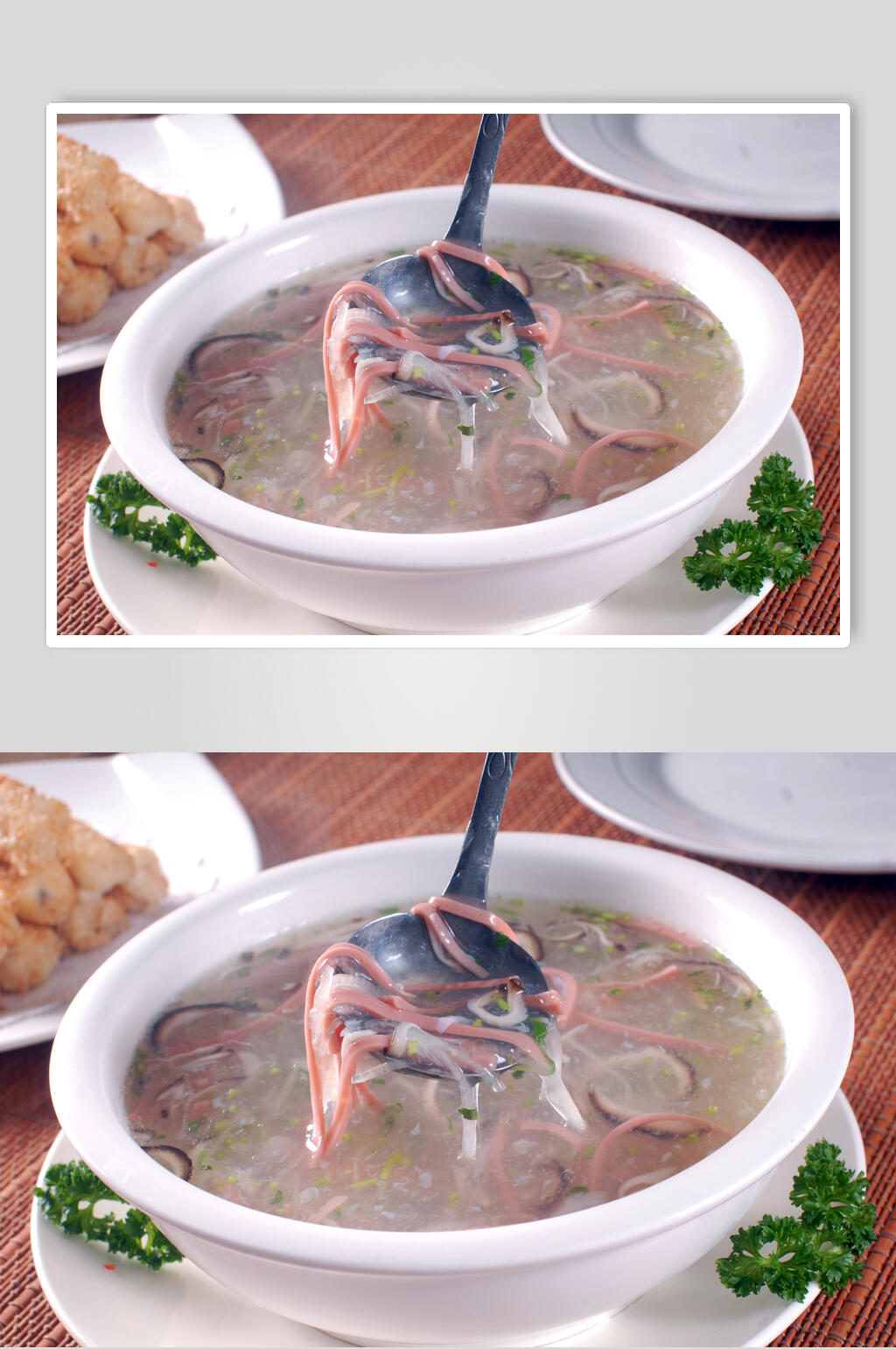 汤菜锦绣燕羹美食摄影图片素材
