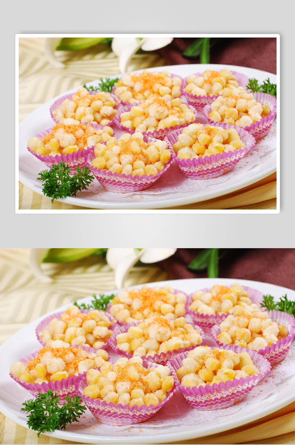 脆皮玉米美食摄影图片素材