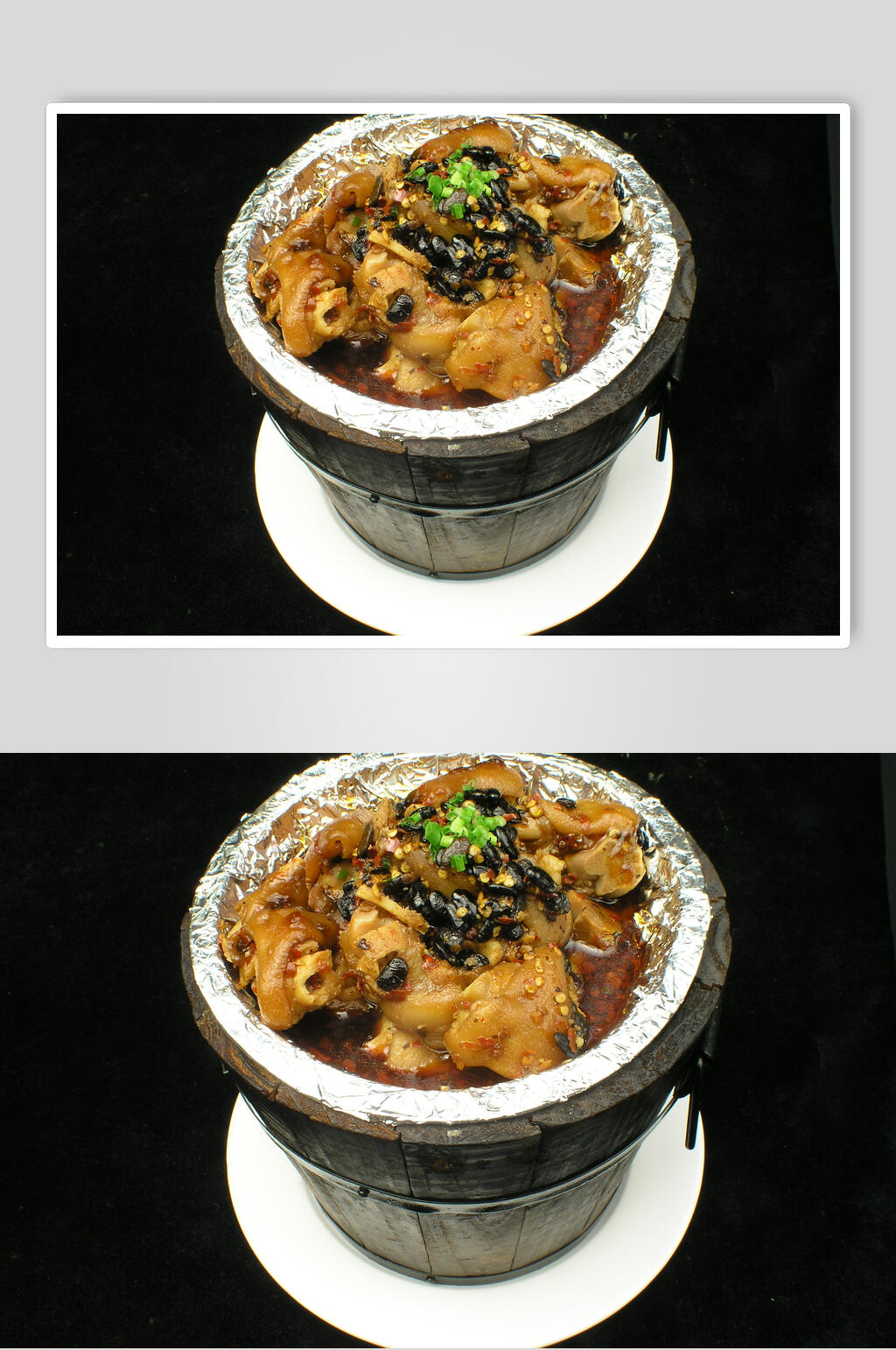 木桶猪脚食品摄影图片素材