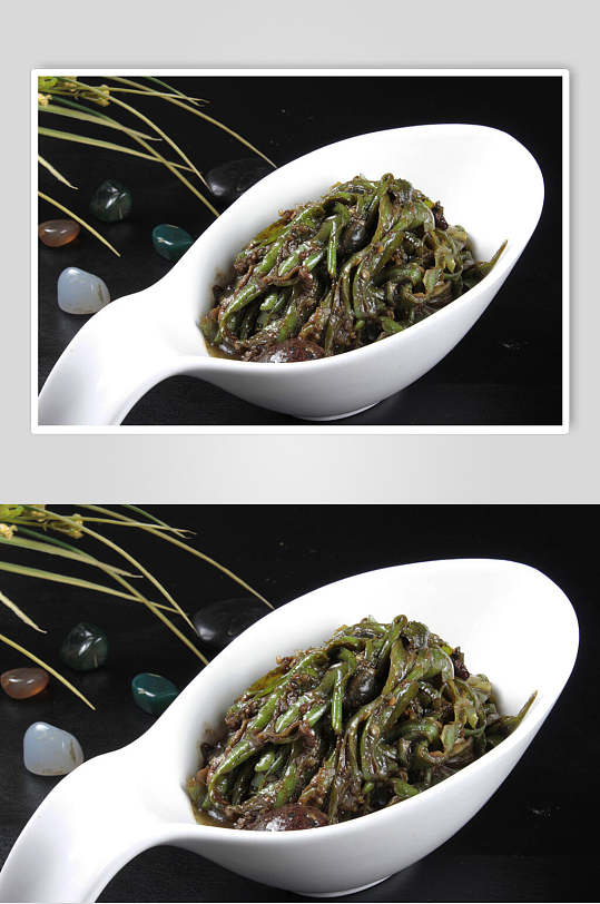 美味擂辣椒皮蛋高清图片