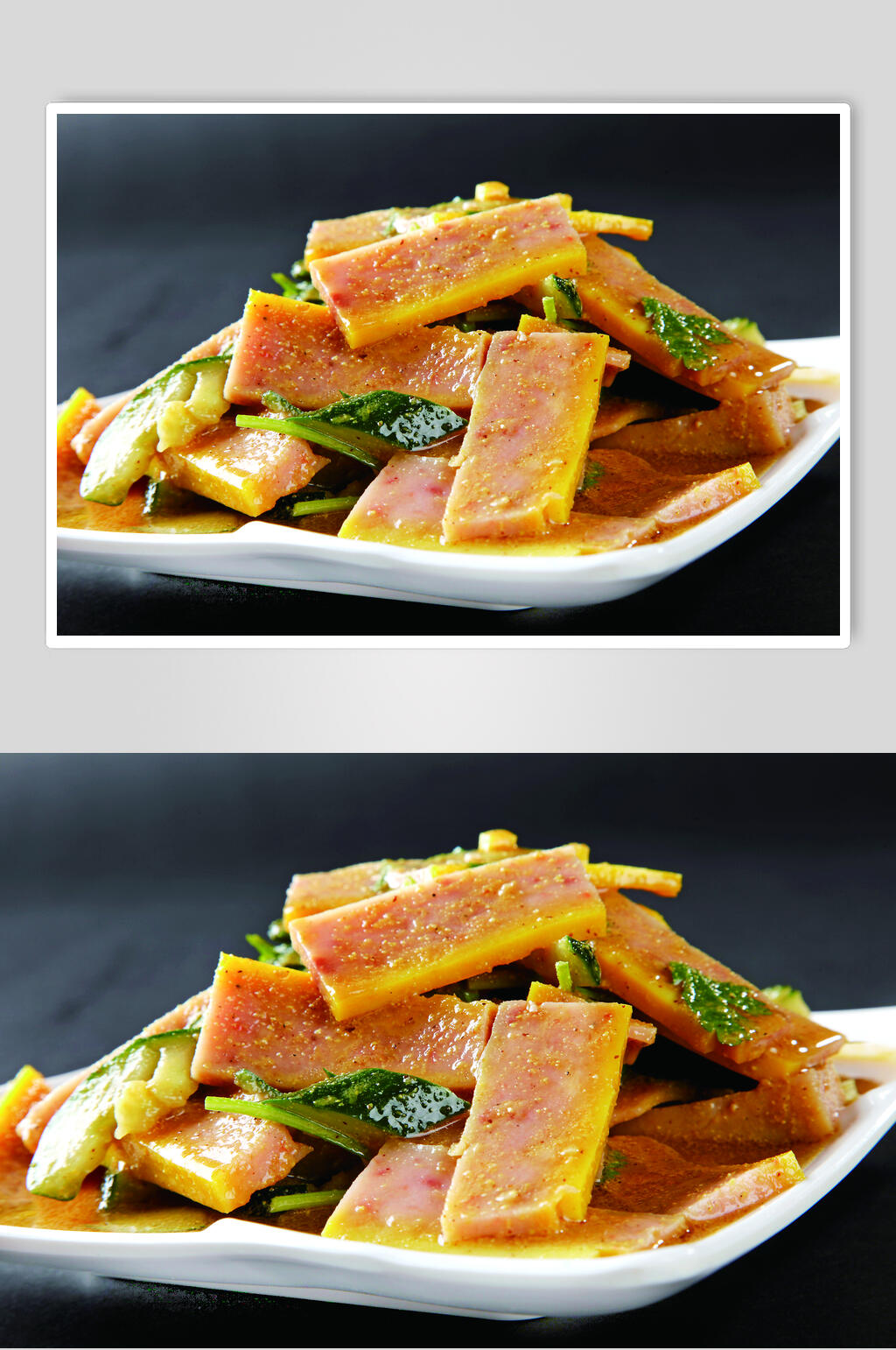 老家焖子美食食物图片素材
