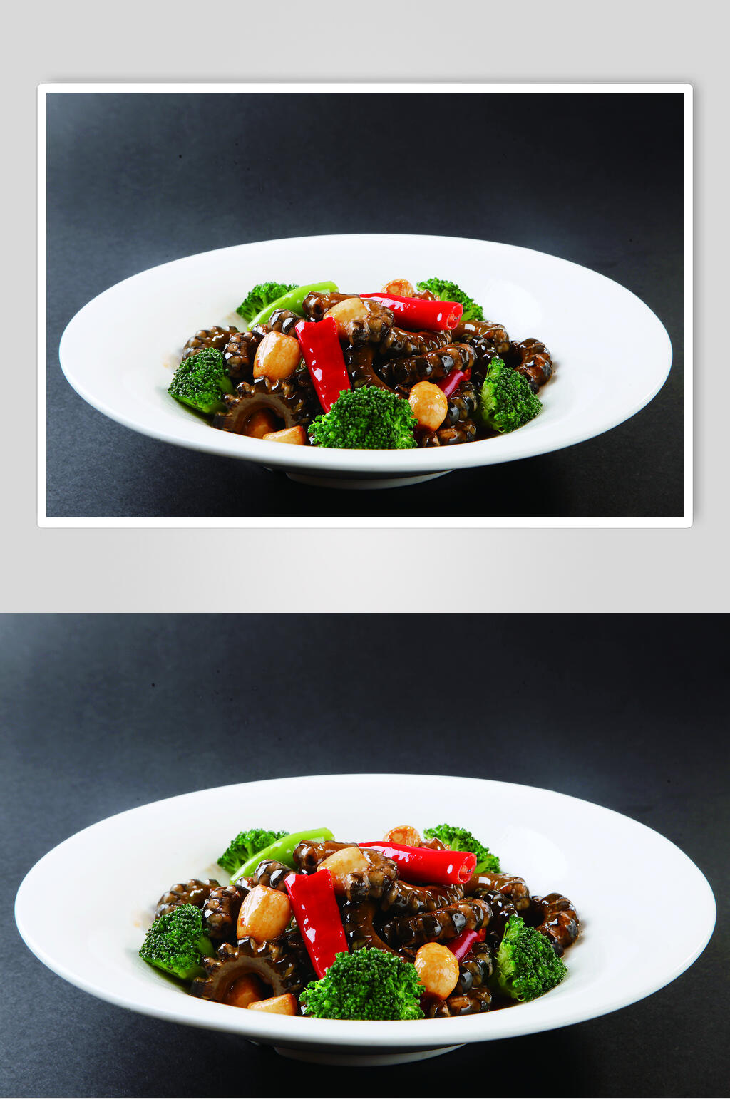 蒜仔烧鳝段美食食品图片素材