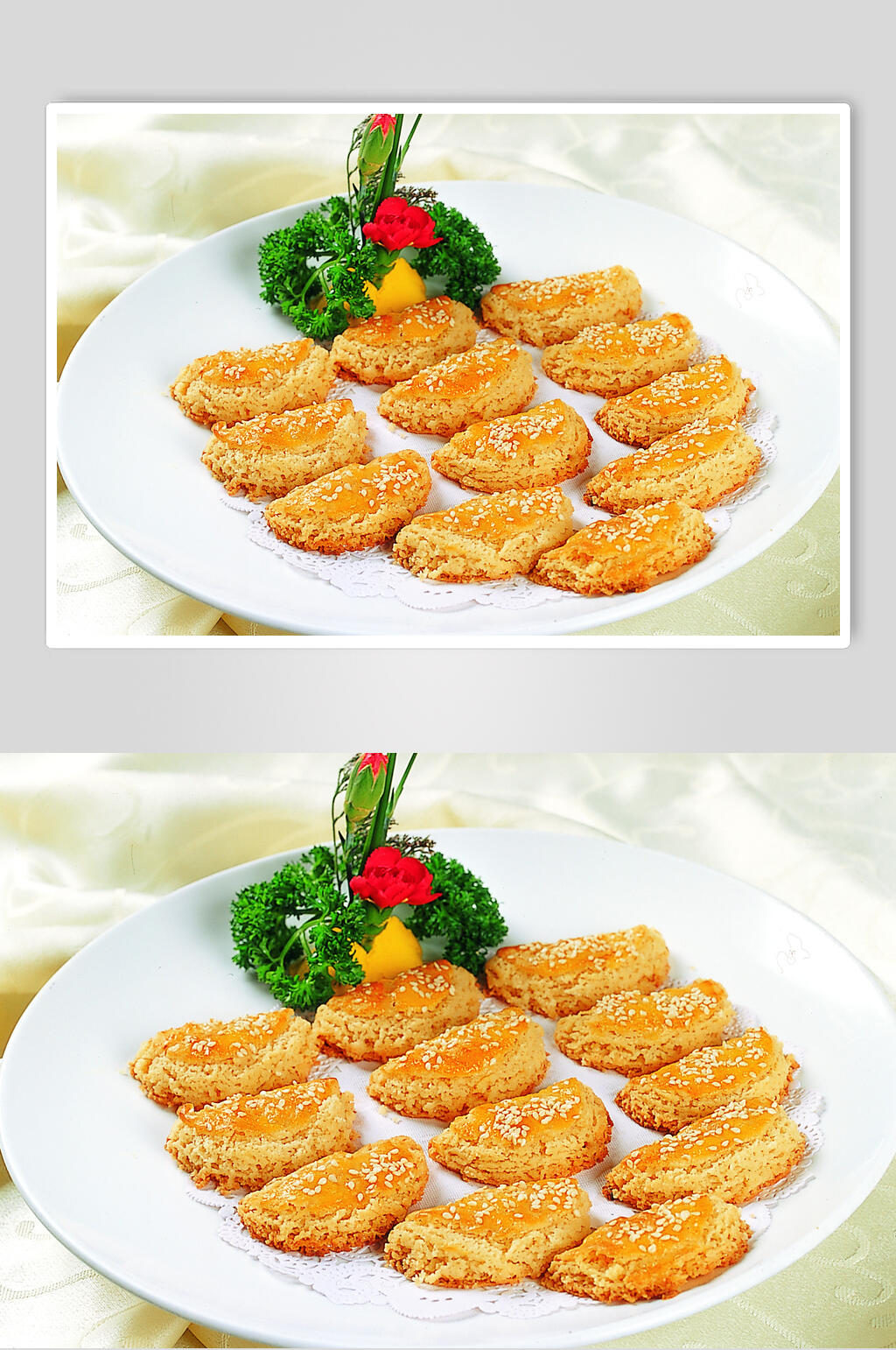 鲜香美味木瓜酥美食食品图片素材