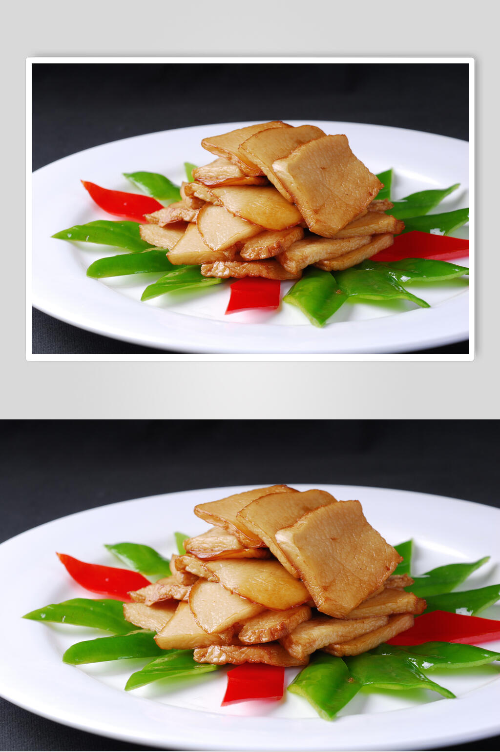 美极白君菇餐饮实拍图片素材