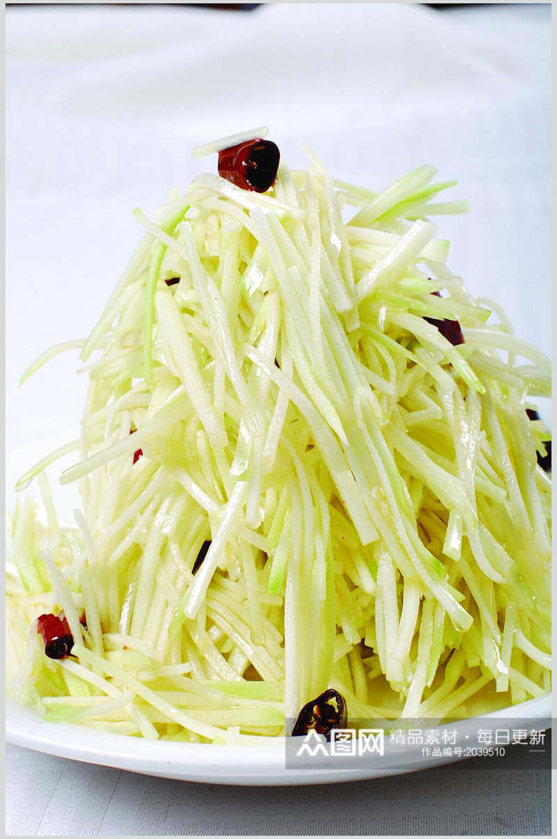生炝葫芦丝美食食物图片素材