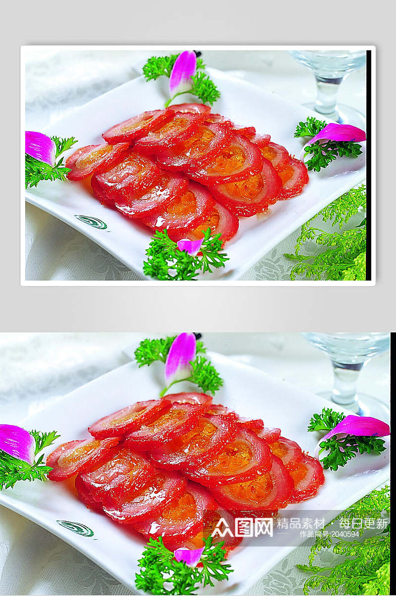 桂花烧扎美食食物图片素材