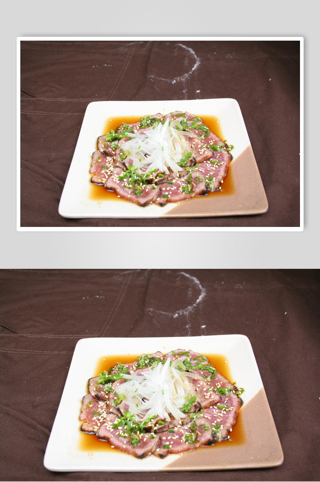 拌拍松牛肉食品图片素材