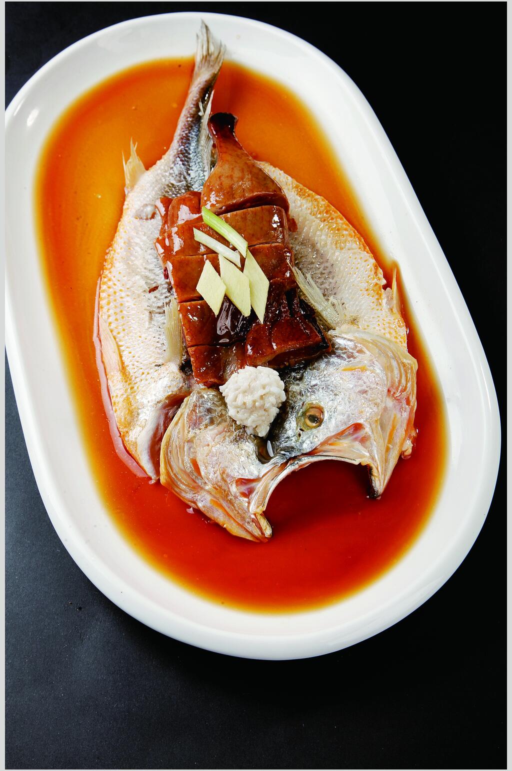 陈酿大黄鱼食物图片素材