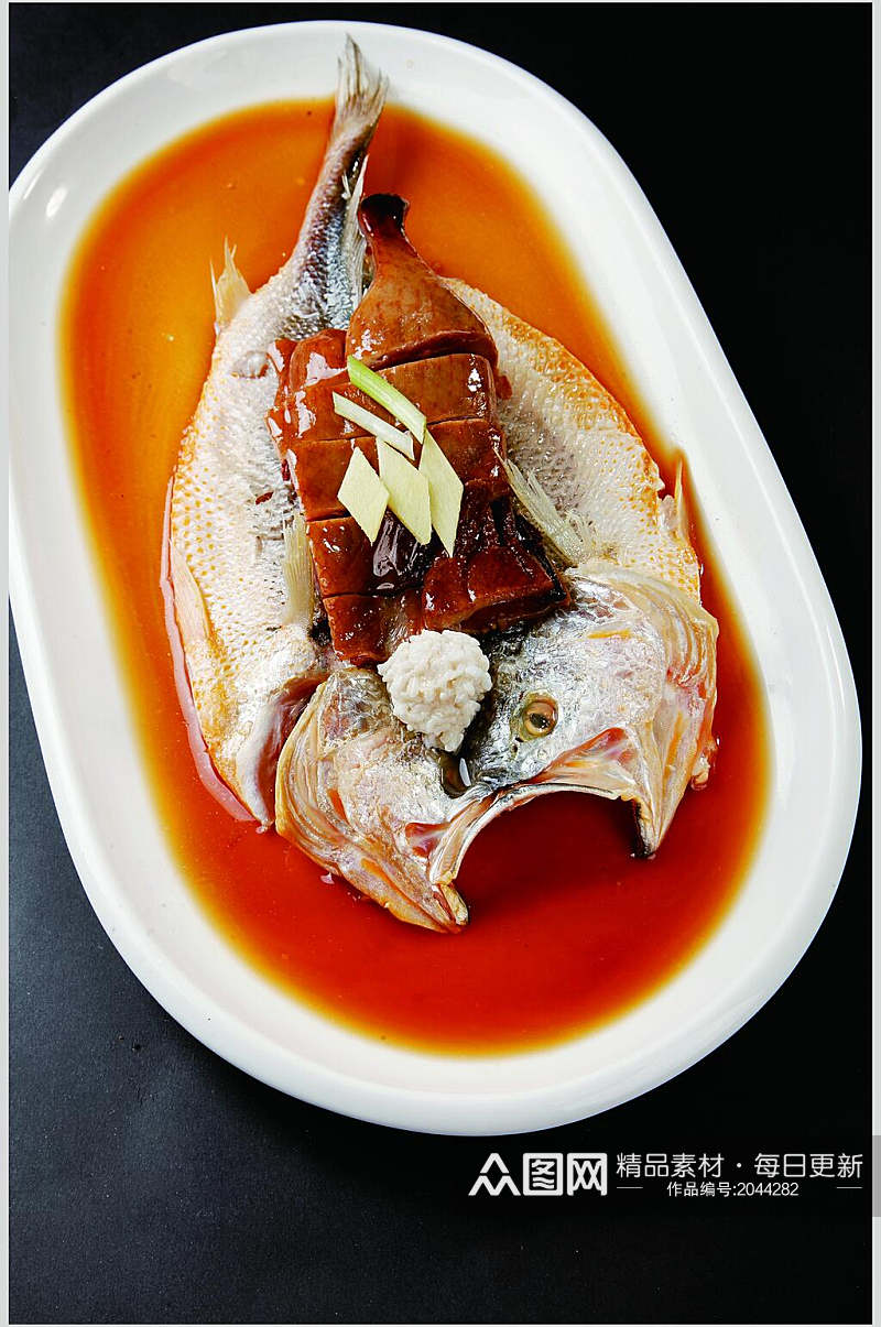 陈酿大黄鱼食物图片素材