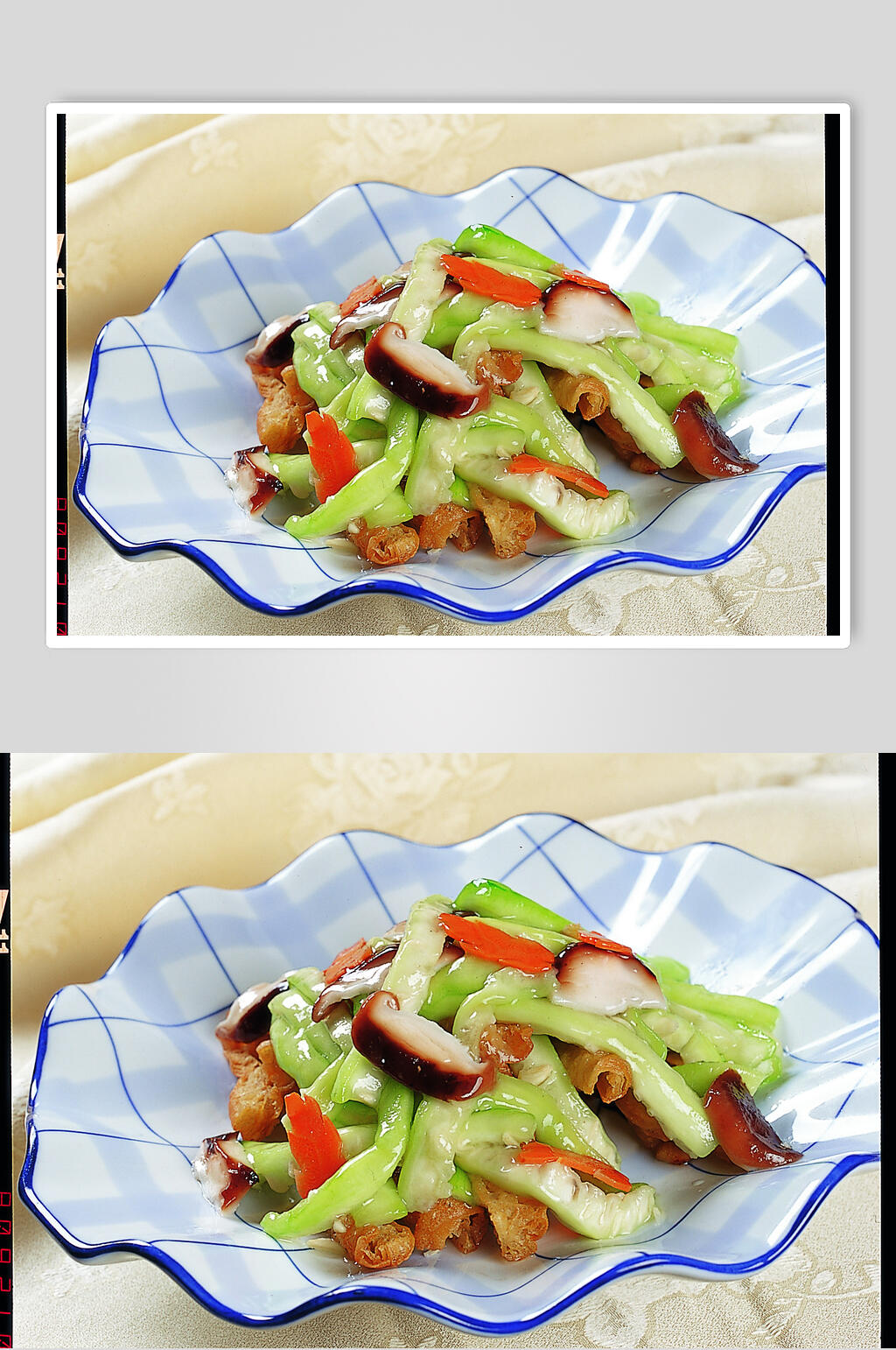 丝瓜油果美食图片素材