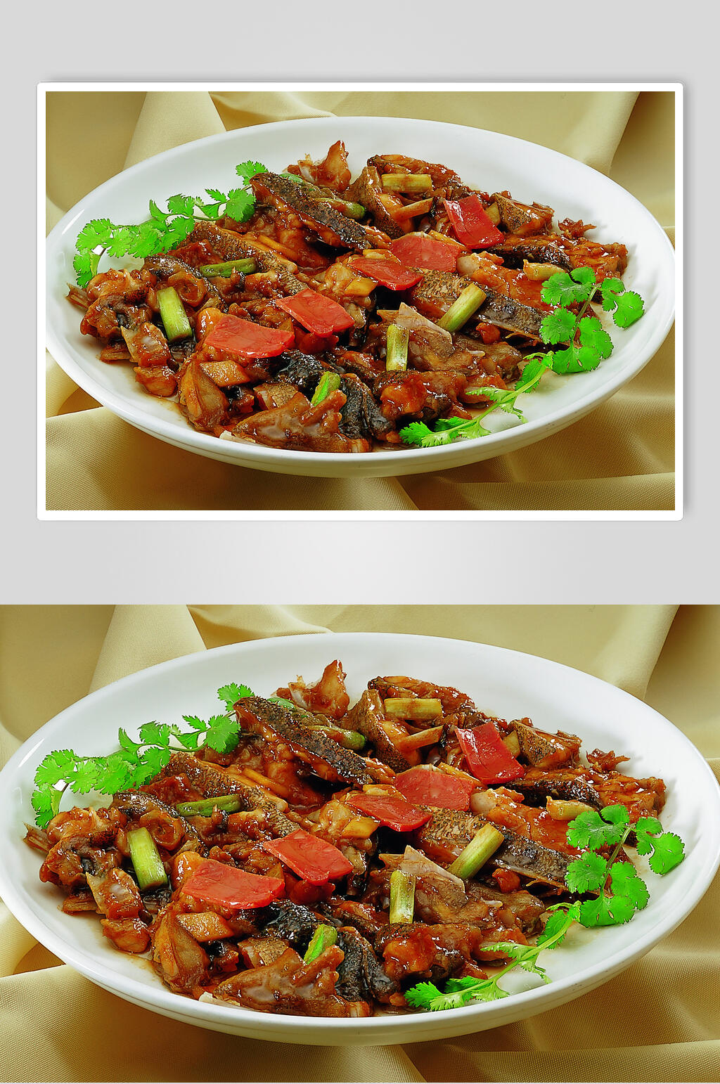 古法蒸龙趸头美食食物图片素材