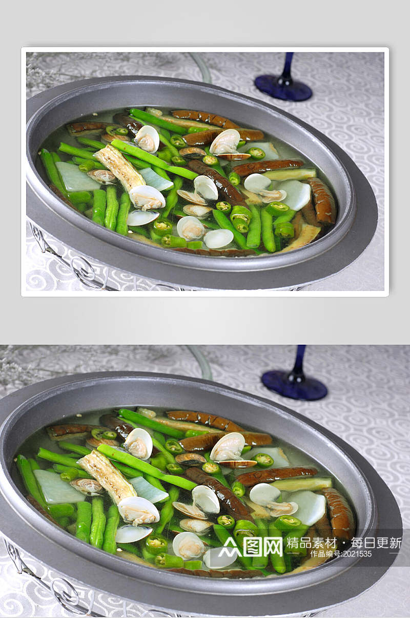热菜椒汁什锦美食摄影图片素材
