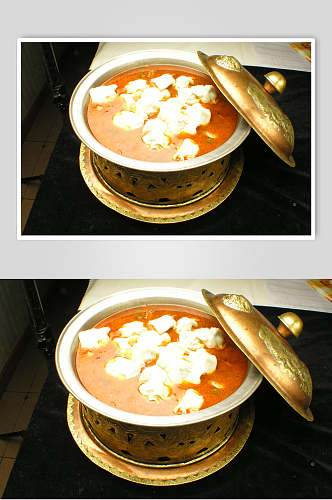 鸡汁饺子火锅食品高清图片