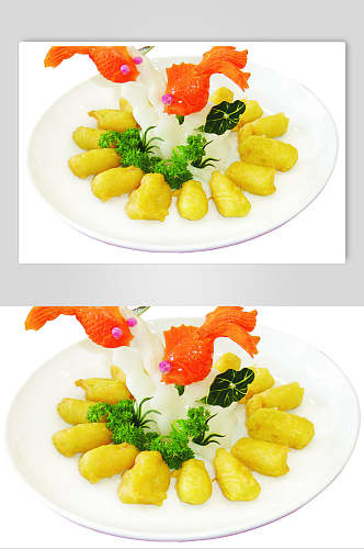 小塘菜美食摄影图片
