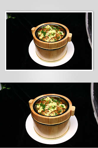 酱油炒饭食品摄影图片