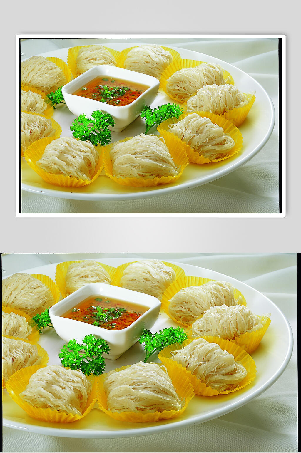 小吃金线油塔美食摄影图片素材