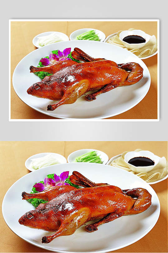 广式广鸭食品摄影图片