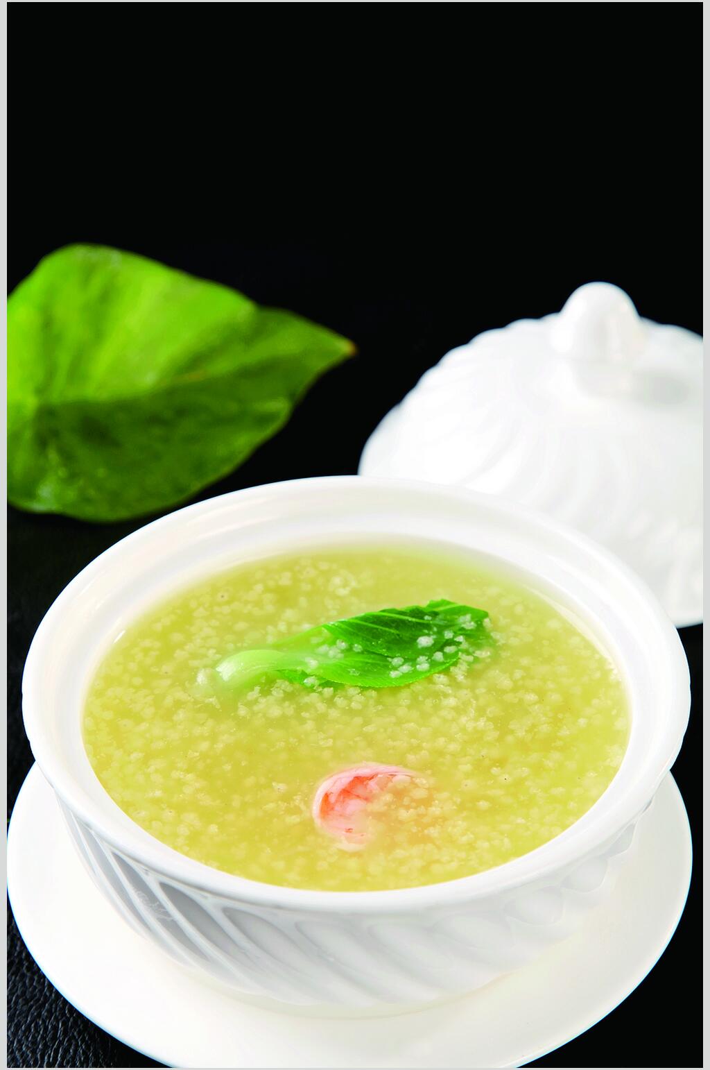 小米养生粥美食食物图片素材