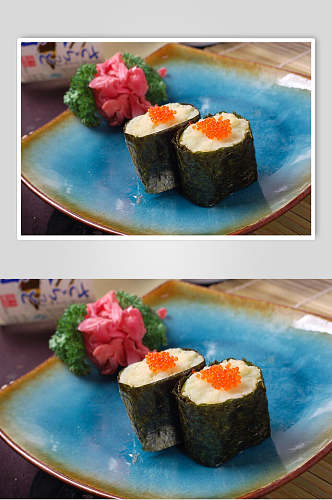 寿司类土豆沙律高清图片