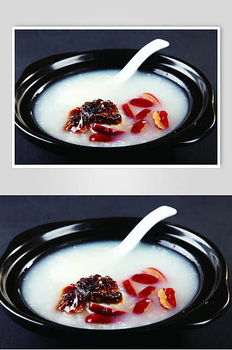 红枣桂圆粥美食高清图片