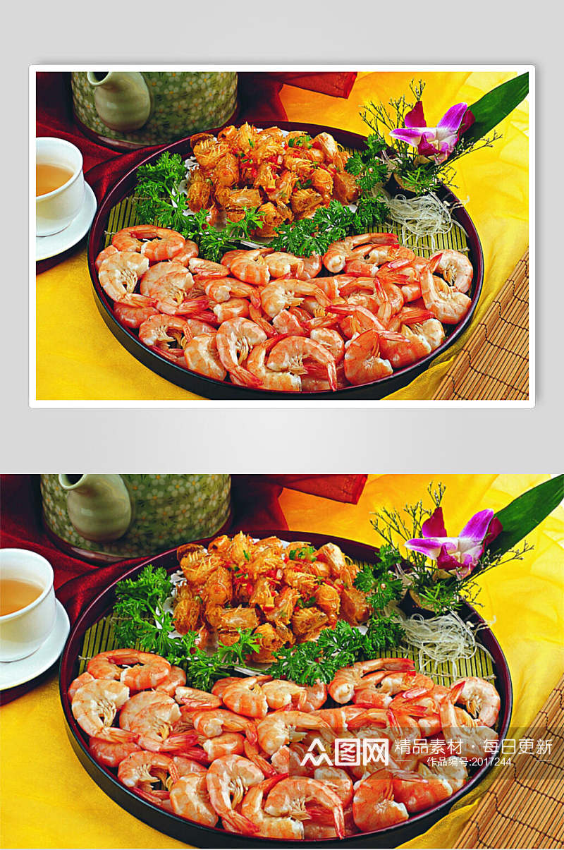 基围虾餐饮食品图片素材