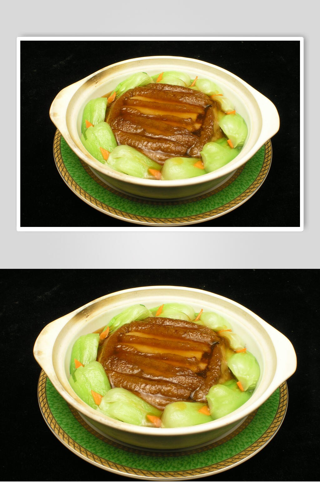 梅菜扣肉煲高清图片素材