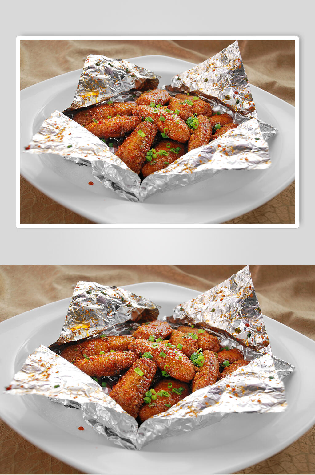 美味火焰鸡中翅食品高清图片素材