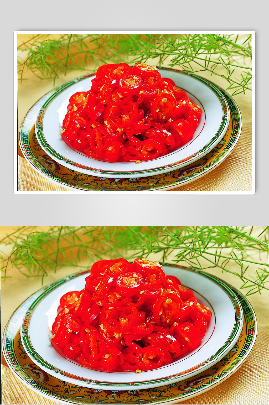 乡村一点红餐饮实拍图片素材