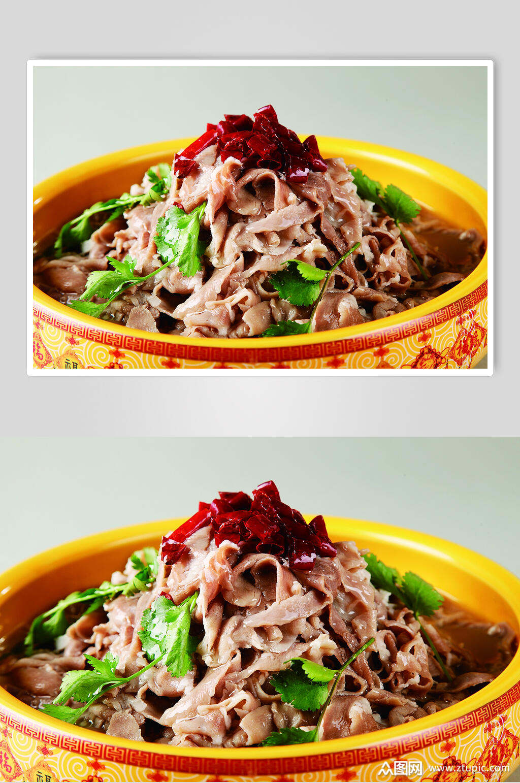 水爆羊肉美食图片