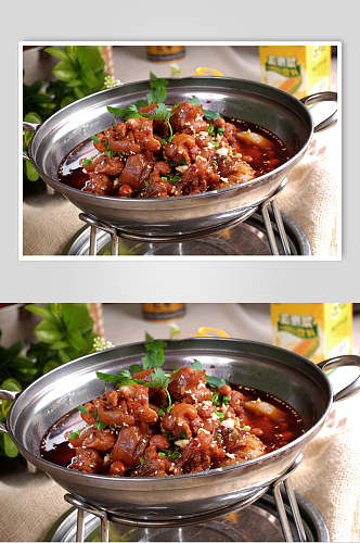 美味对话干锅猪蹄食品图片