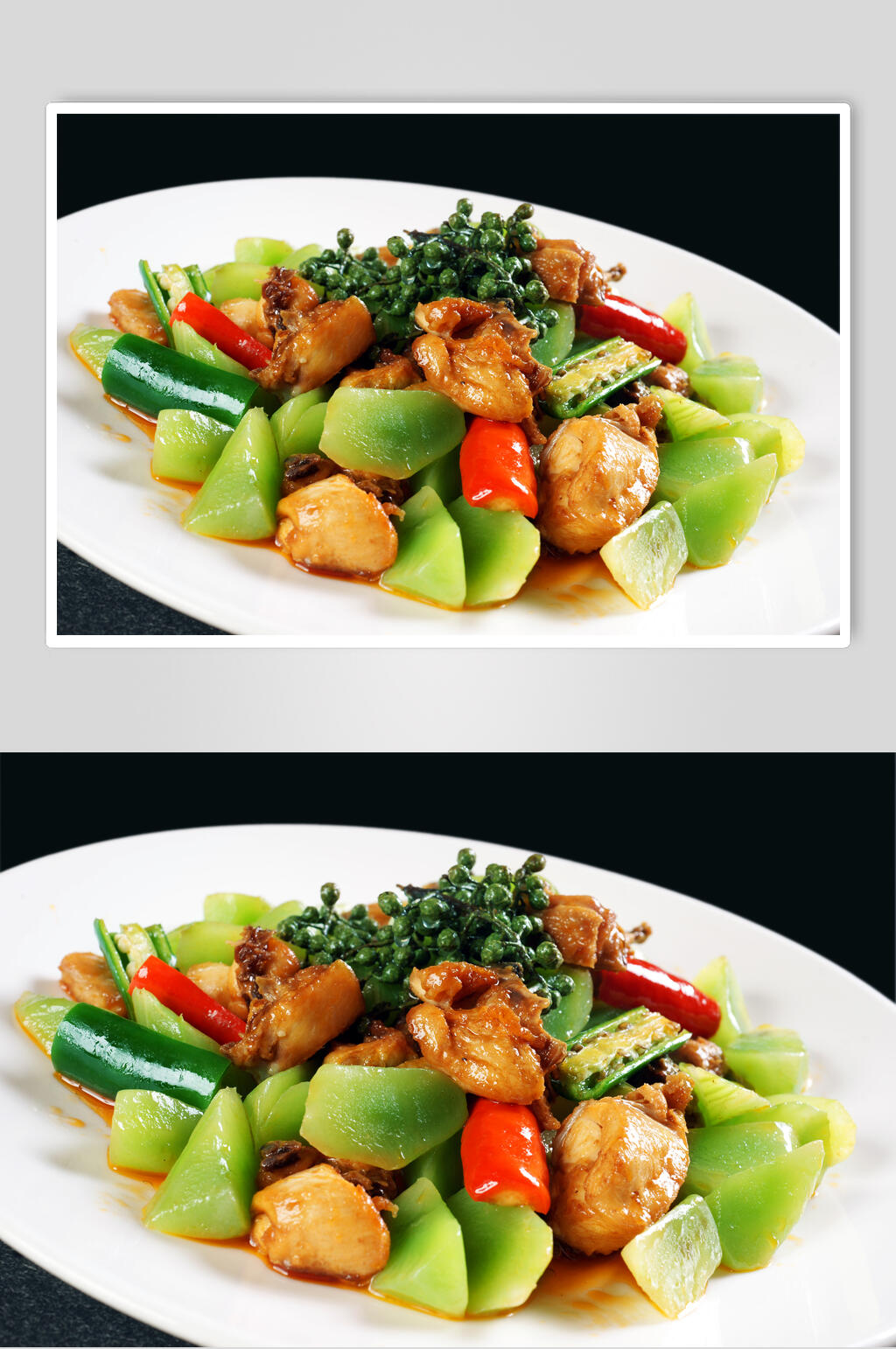 外婆清香鸡美食摄影图片素材