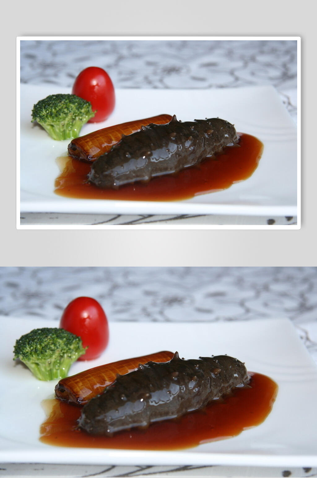 美味葱烧海参美食食品图片素材