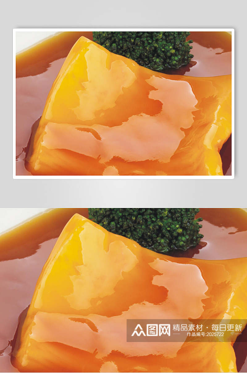 吉品鲍汁百灵菇美食图片素材