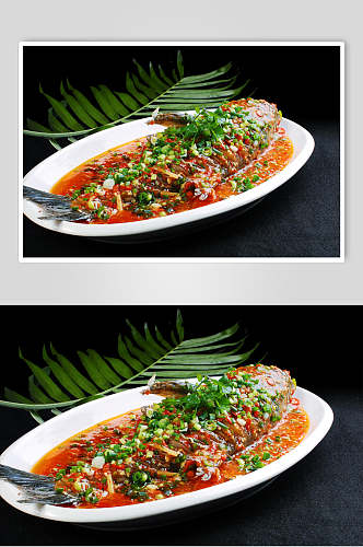 自贡跳水鱼美食实拍图片